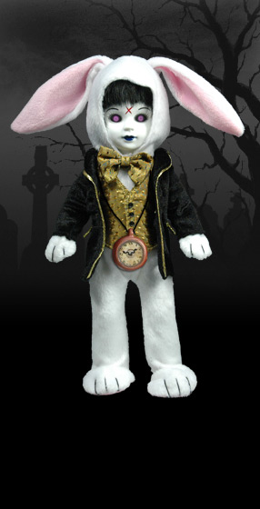 Eggzorcist as The white Rabbit